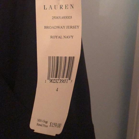 Navy blue Ralph Lauren dress. - Picture 4 of 4